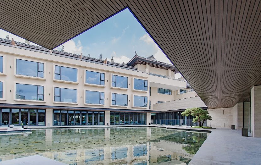 揚(yáng)州迎賓館鋁單板