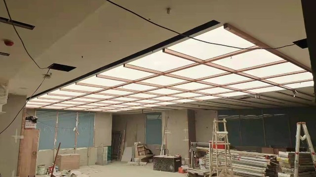 南京德基廣場透光軟膜天花@中滬世業