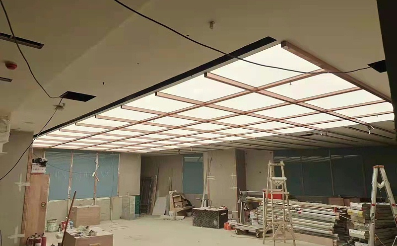 南京德基廣場透光軟膜天花@中滬世業(yè)