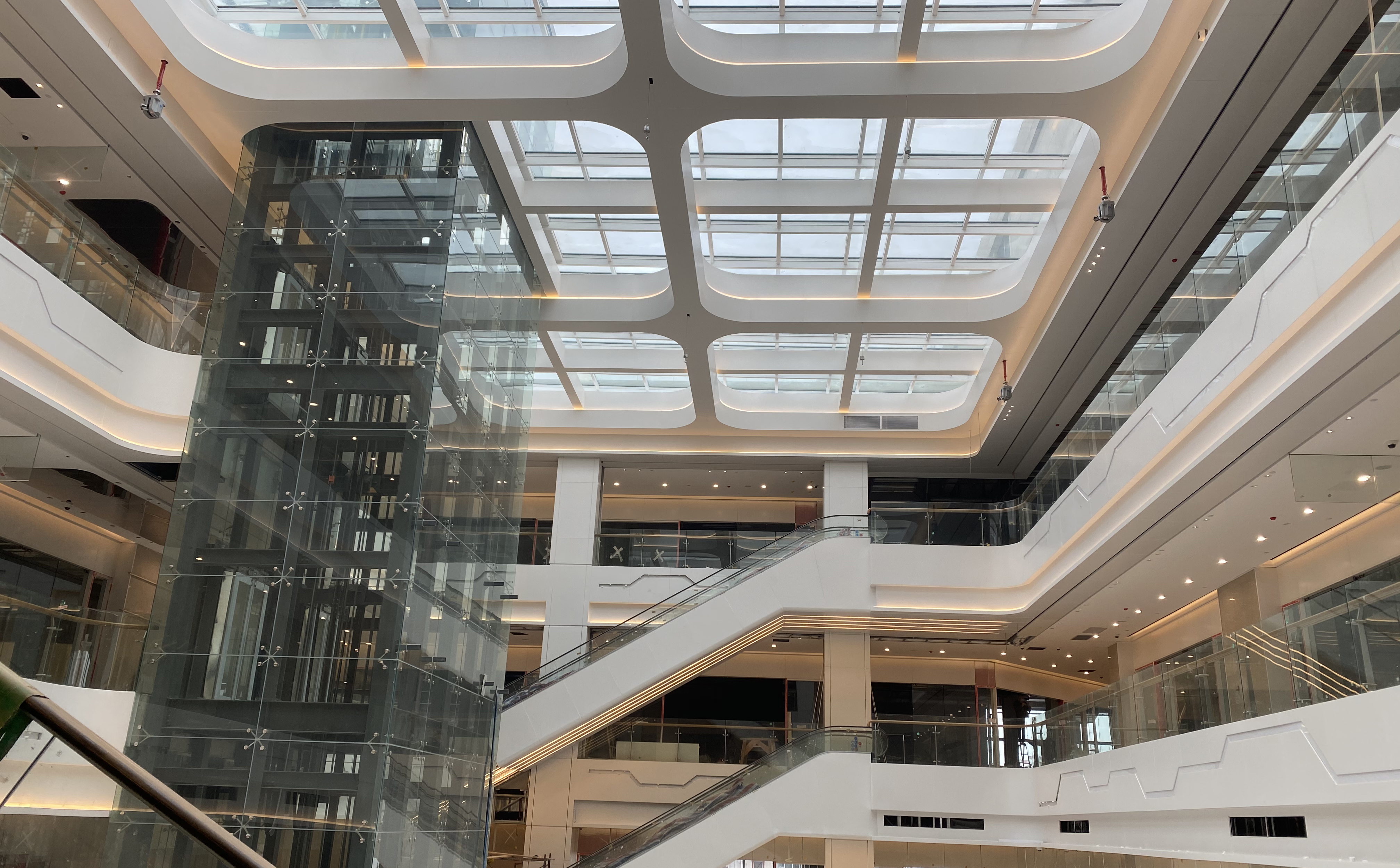 浦東祝橋天和商業廣場案例@造型鋁單板