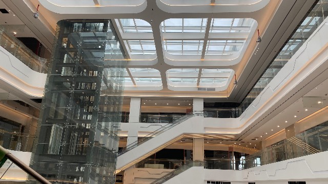 浦東祝橋天和商業(yè)廣場案例@造型鋁單板